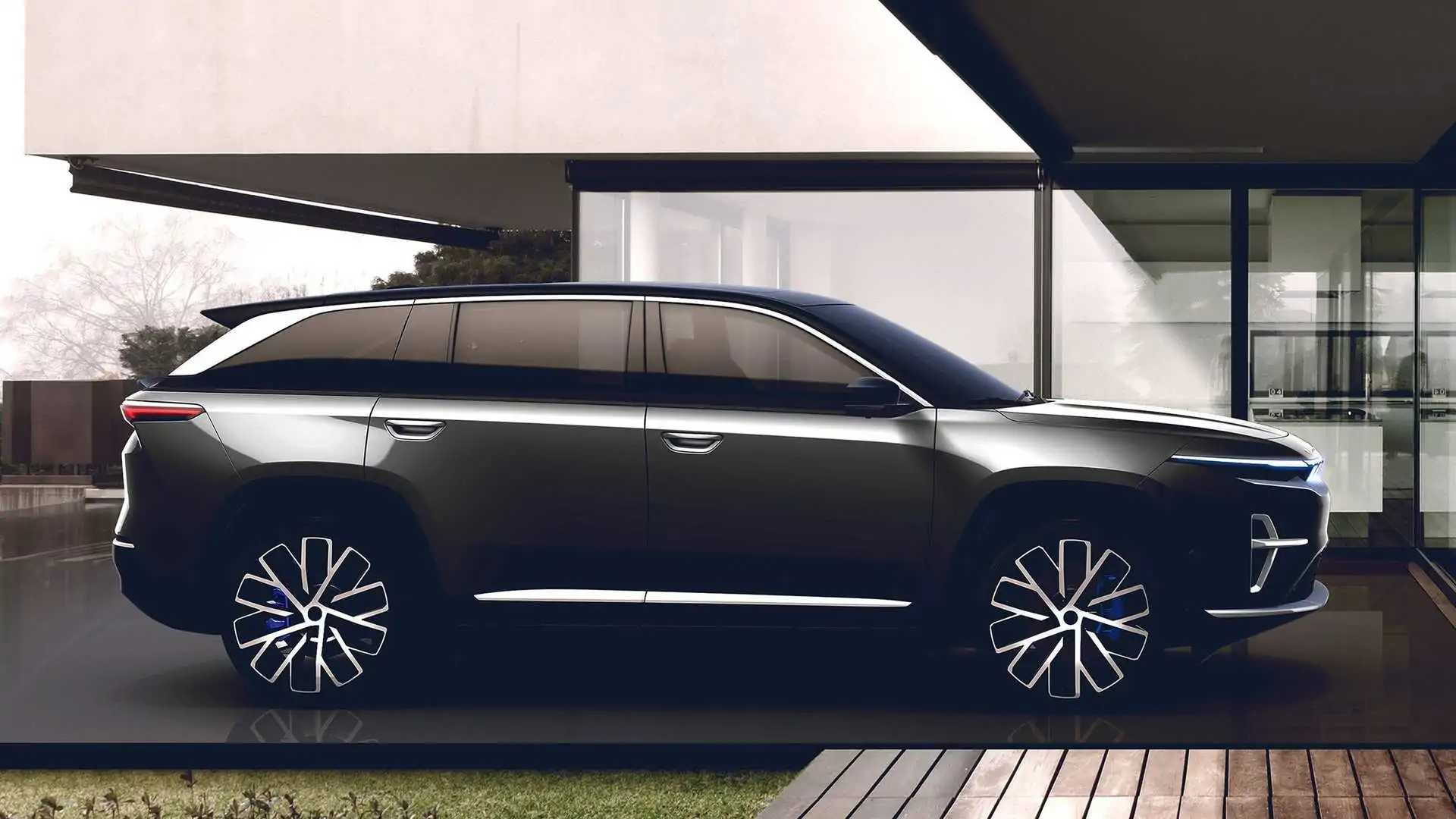 Những hé lộ đầu tiên về xe điện Jeep Wagoneer S: Công suất tới 600 mã lực
