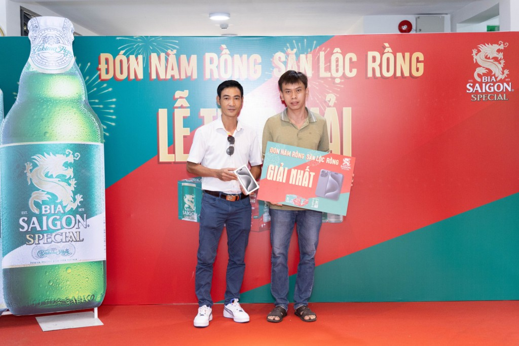 Bia SaiGon lan tỏa thông điệp "Đón Tết Rồng, Nhân bội lộc" chào đón Xuân Giáp Thìn 2024
