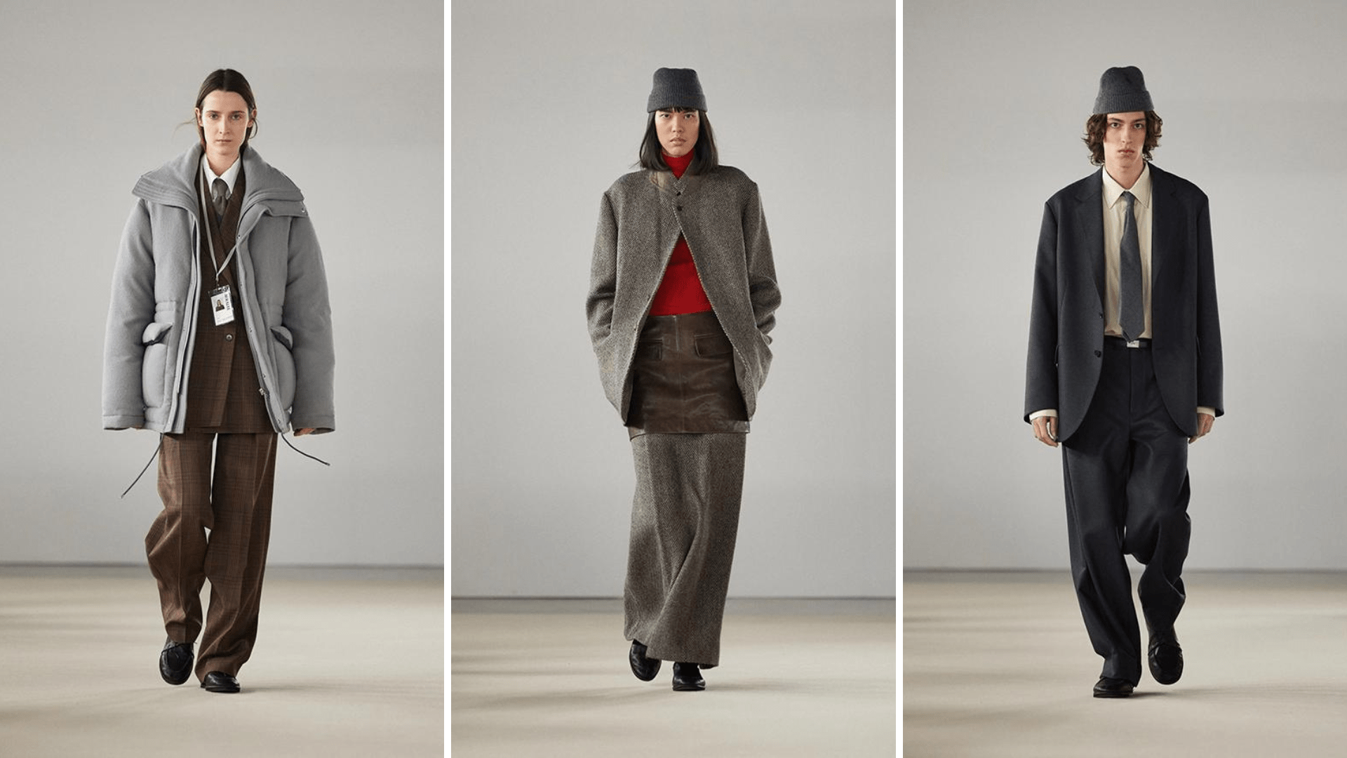 Auralee F/W 2024 trên đường đến tiệm giặt ủi