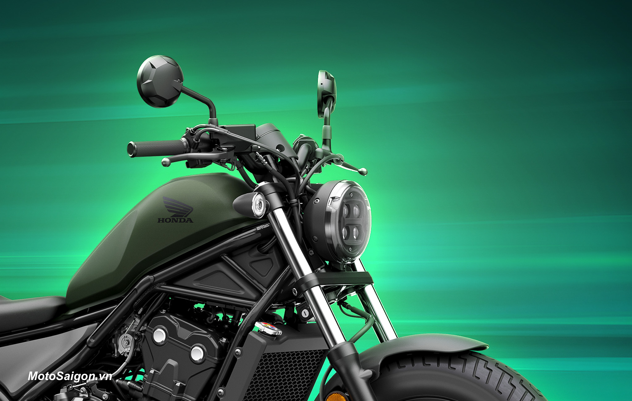 Honda Rebel 500 2024 phiên bản mới bất ngờ ra mắt kèm giá xe
