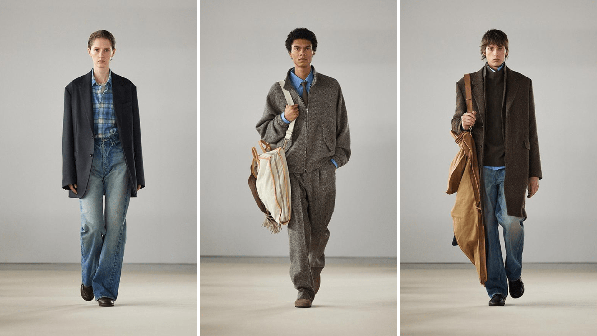 Auralee F/W 2024 trên đường đến tiệm giặt ủi