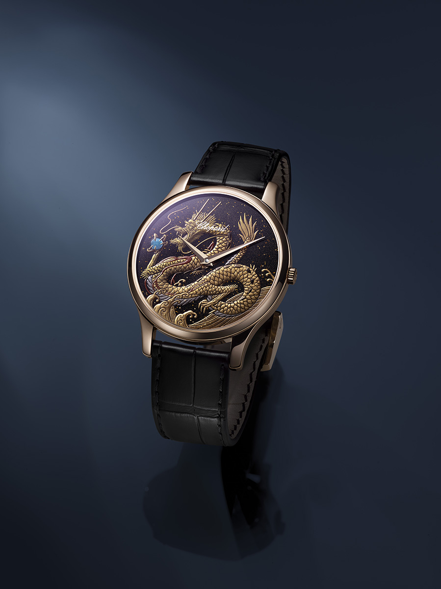 Chopard mừng Tết Nguyên Đán với nghệ thuật sơn mài Urushi và hình tượng Rồng thiêng