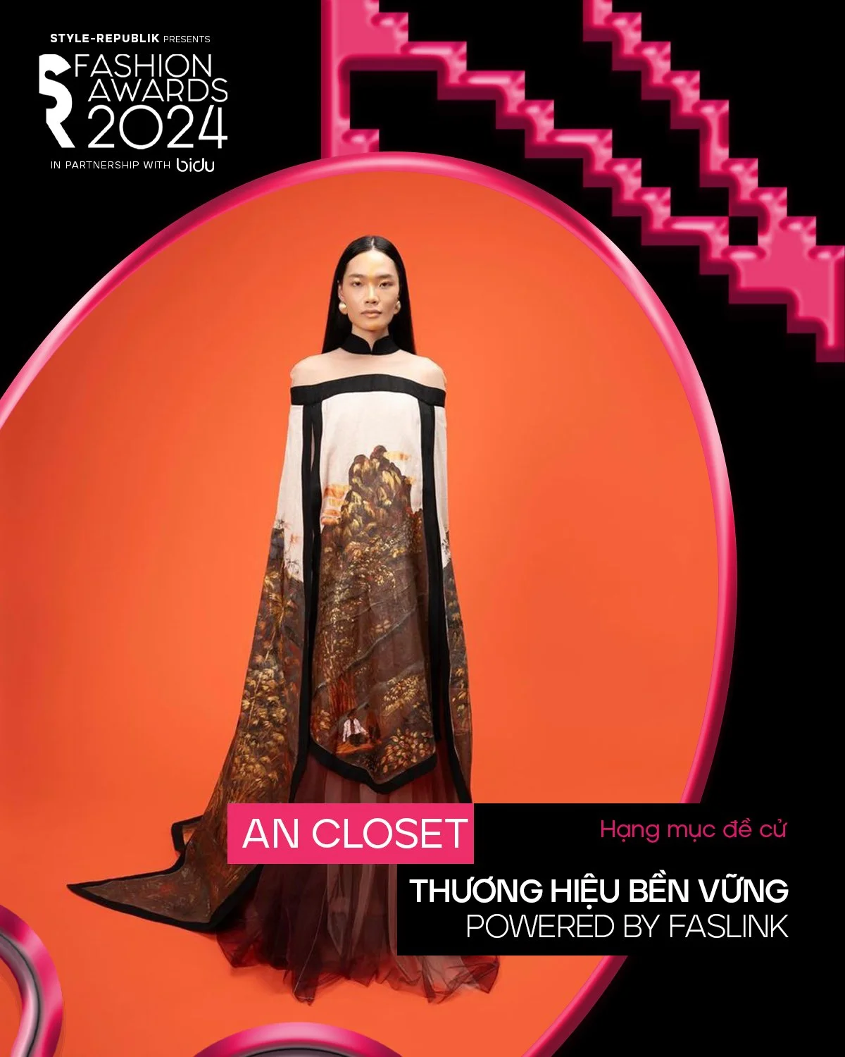 SR Fashion Awards 2024 x Faslink: Tôn vinh thời trang “xanh” thông qua hạng mục Thương hiệu Bền vững Powered by Faslink