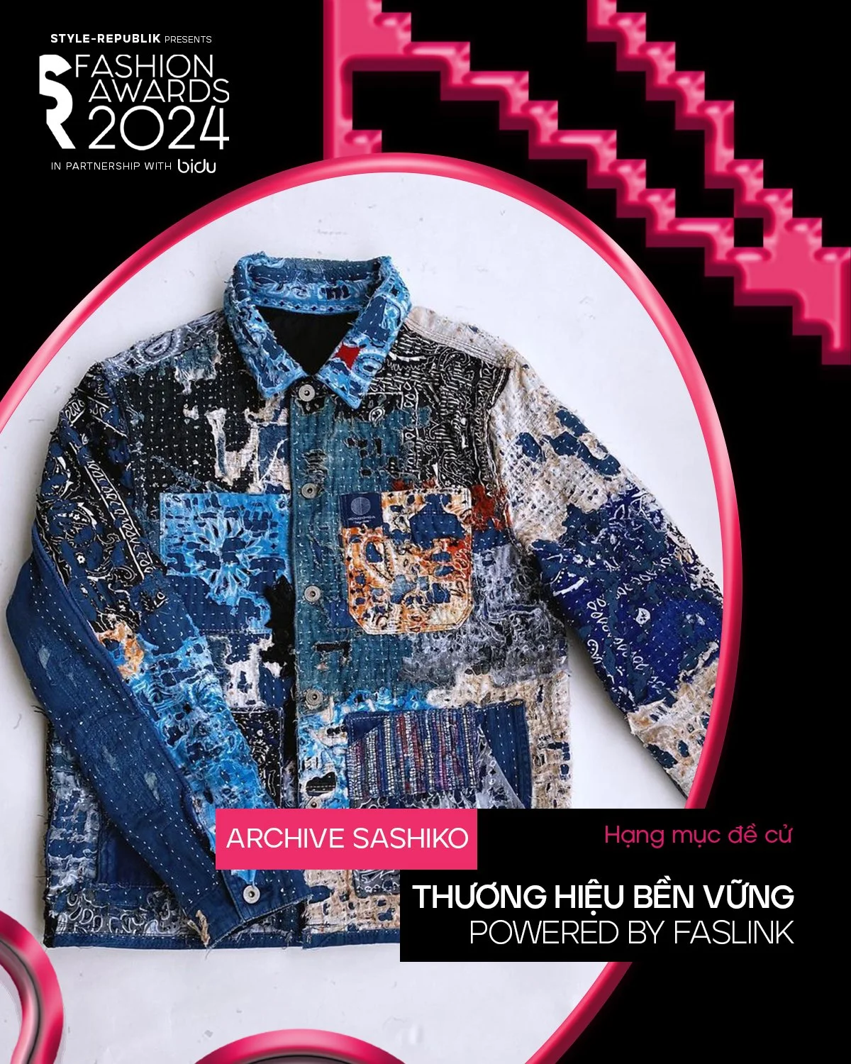 SR Fashion Awards 2024 x Faslink: Tôn vinh thời trang “xanh” thông qua hạng mục Thương hiệu Bền vững Powered by Faslink