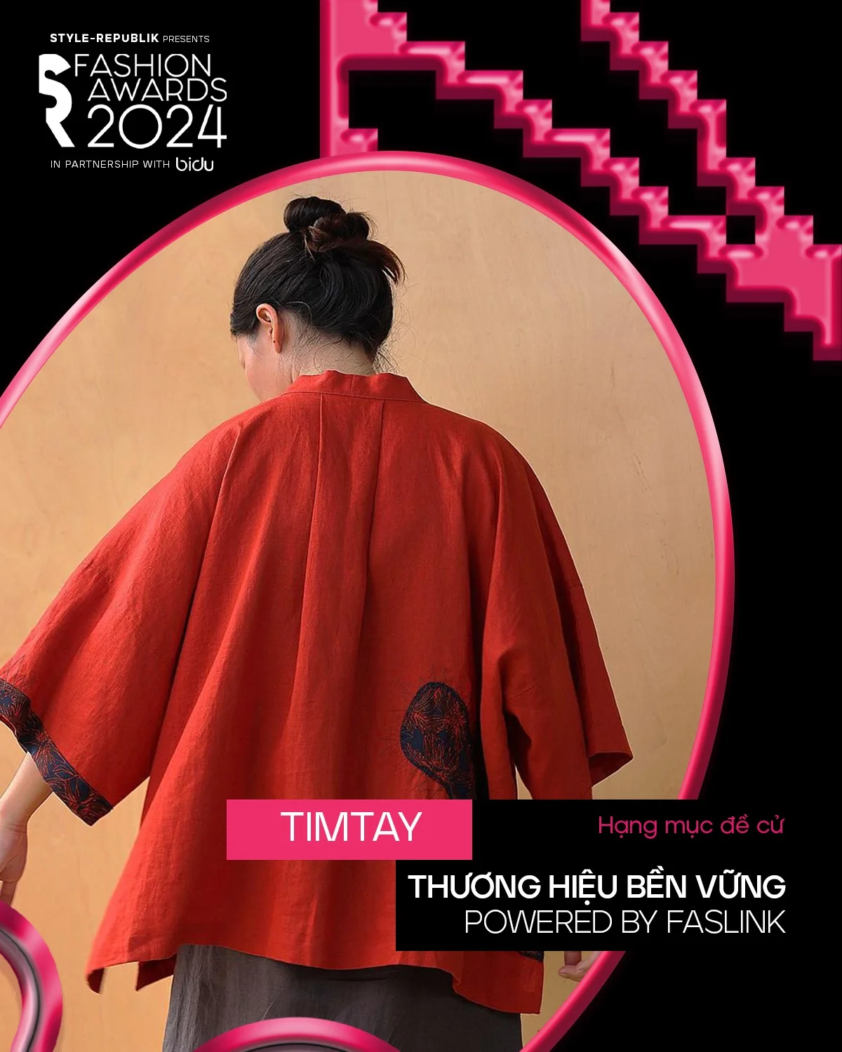 SR Fashion Awards 2024 x Faslink: Tôn vinh thời trang “xanh” thông qua hạng mục Thương hiệu Bền vững Powered by Faslink