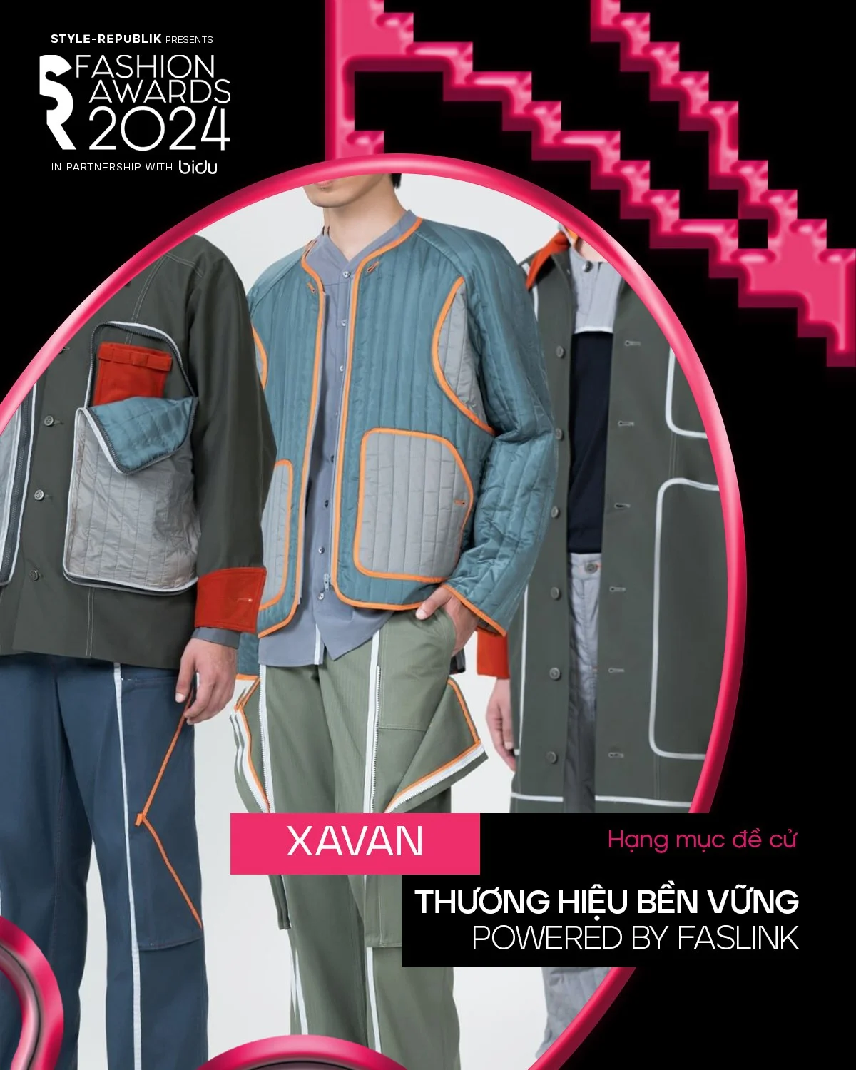 SR Fashion Awards 2024 x Faslink: Tôn vinh thời trang “xanh” thông qua hạng mục Thương hiệu Bền vững Powered by Faslink