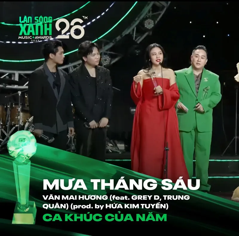 Làn Sóng Xanh 2023: Tăng Duy Tân "công phá" loạt giải thưởng danh giá