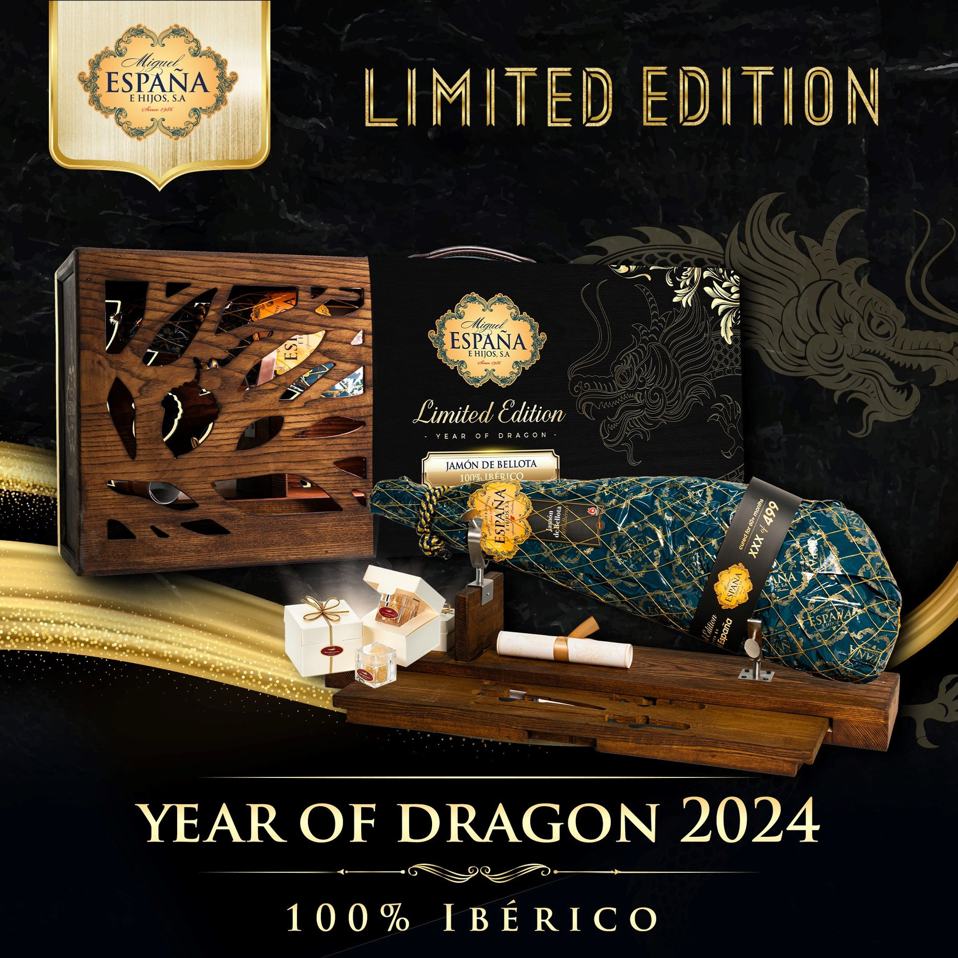 đùi heo muối Iberico