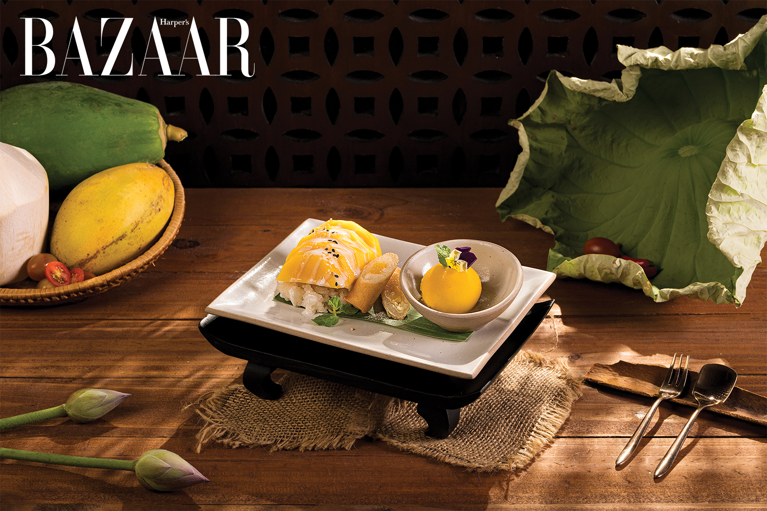 Ẩm thực Thái Lan đỉnh cao tại nhà hàng Saffron Banyan Tree