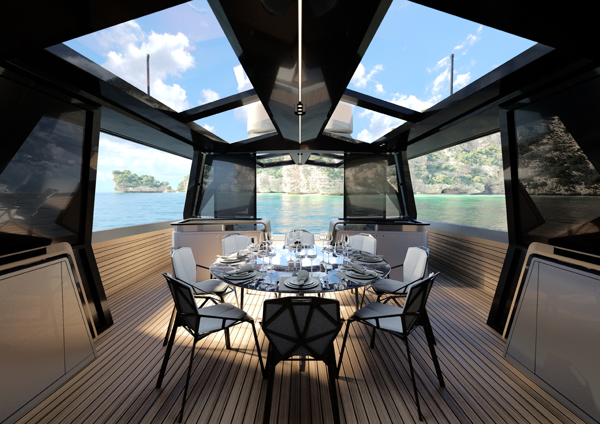 Ferretti Wallywhy100 toả sáng ở Venice