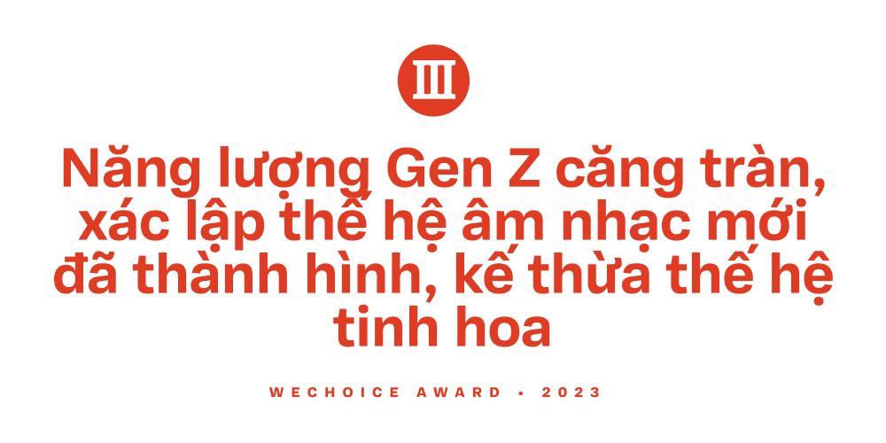 Khép lại WeChoice Awards 2023 điểm qua những màn trình diễn mãn nhãn