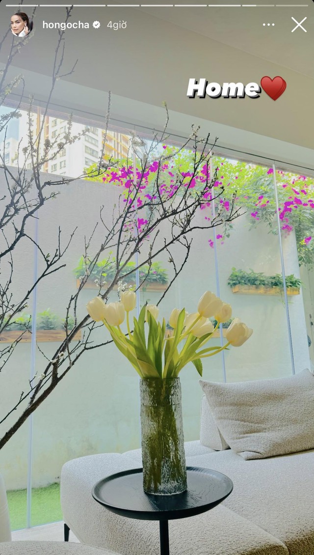 Hồ Ngọc Hà trang trí tết