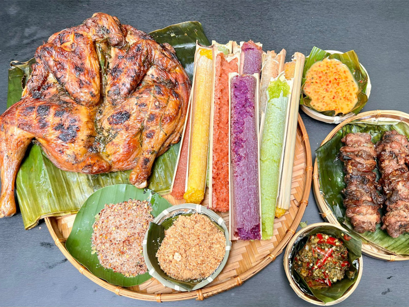 Cơm lam Món ăn truyền thống của đồng bào Tây Bắc