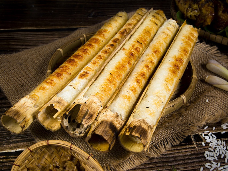 Cơm lam Món ăn truyền thống của đồng bào Tây Bắc
