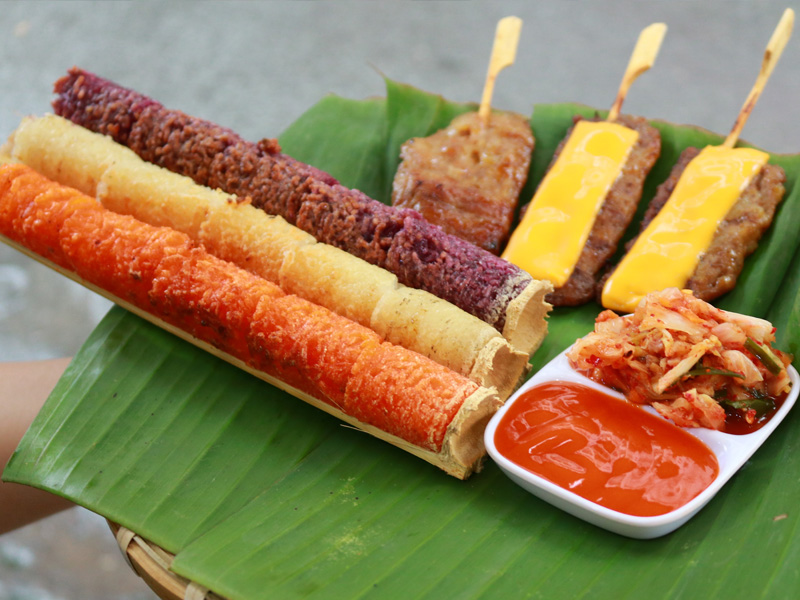 Cơm lam Món ăn truyền thống của đồng bào Tây Bắc