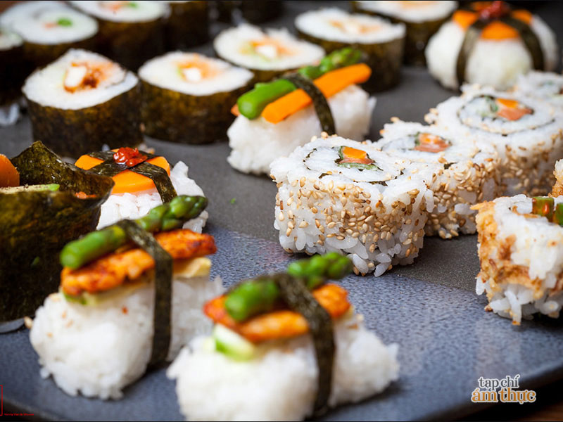 Những món sushi tại nhà hàng Toshi lọt vào top 5 tuyệt phẩm
