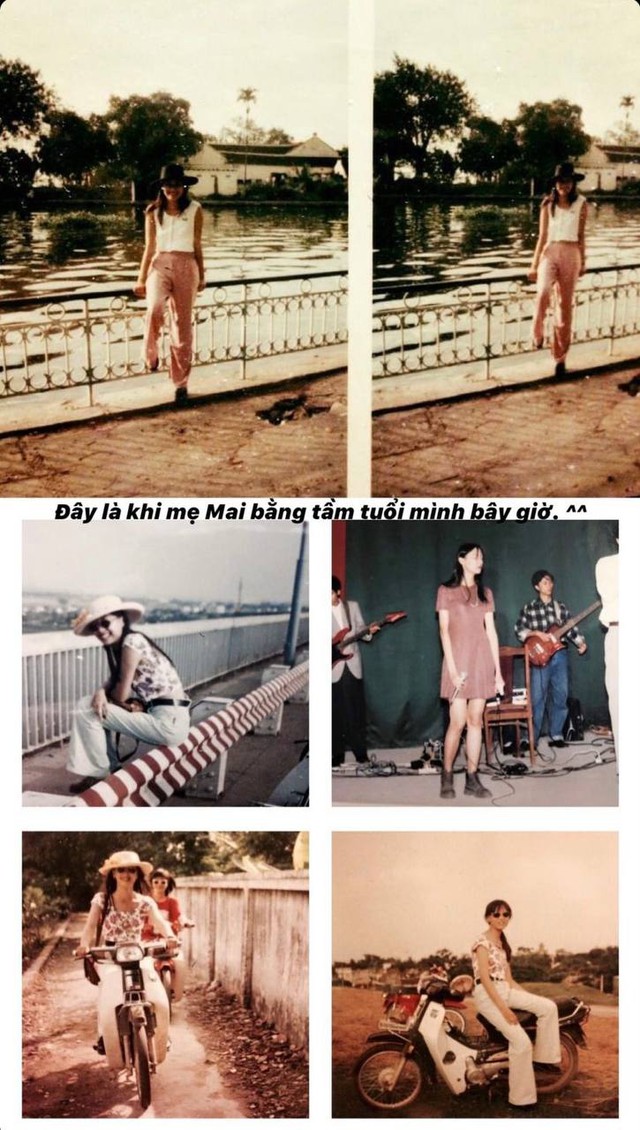 Mẹ Doãn Hải My những năm 1990s chuẩn tiểu thư thời thượng