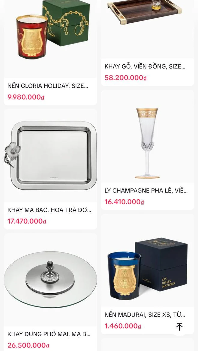 Thái Công mở bán hàng online điểm lại loạt sản phẩm giá 'trên trời"