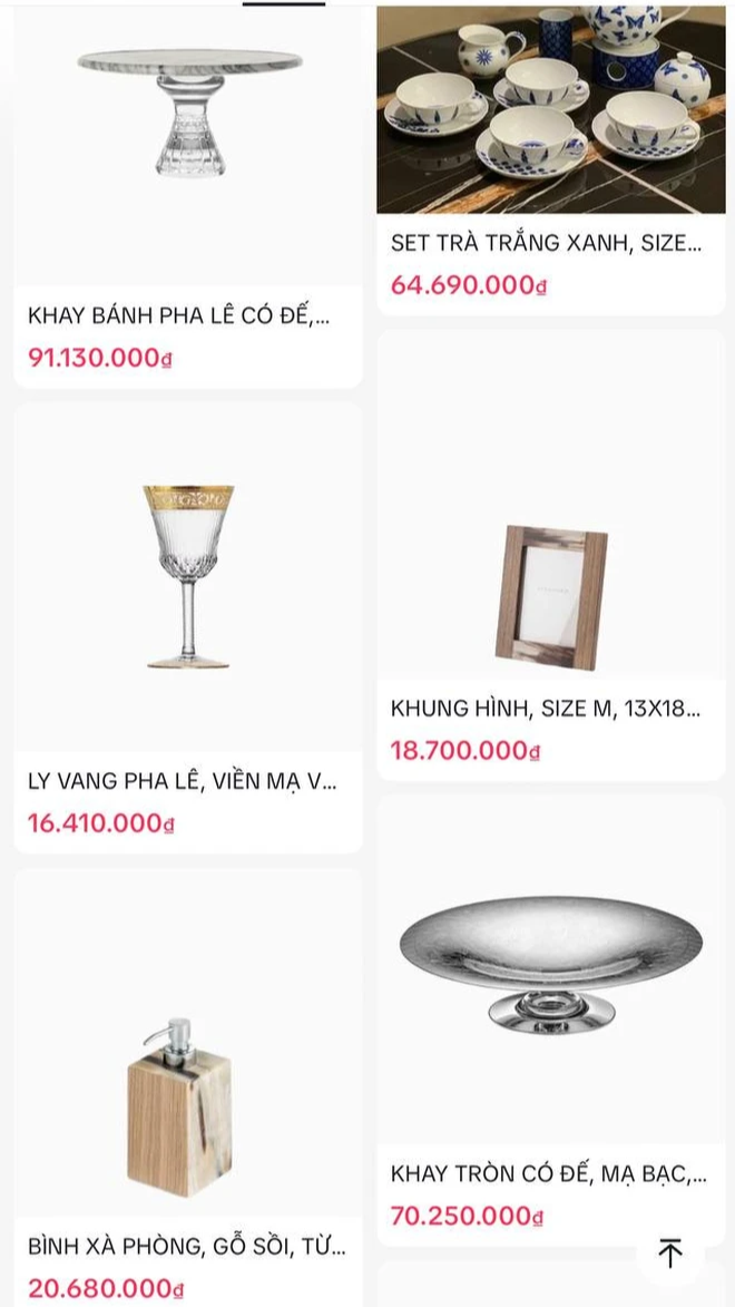 Thái Công mở bán hàng online điểm lại loạt sản phẩm giá 'trên trời"