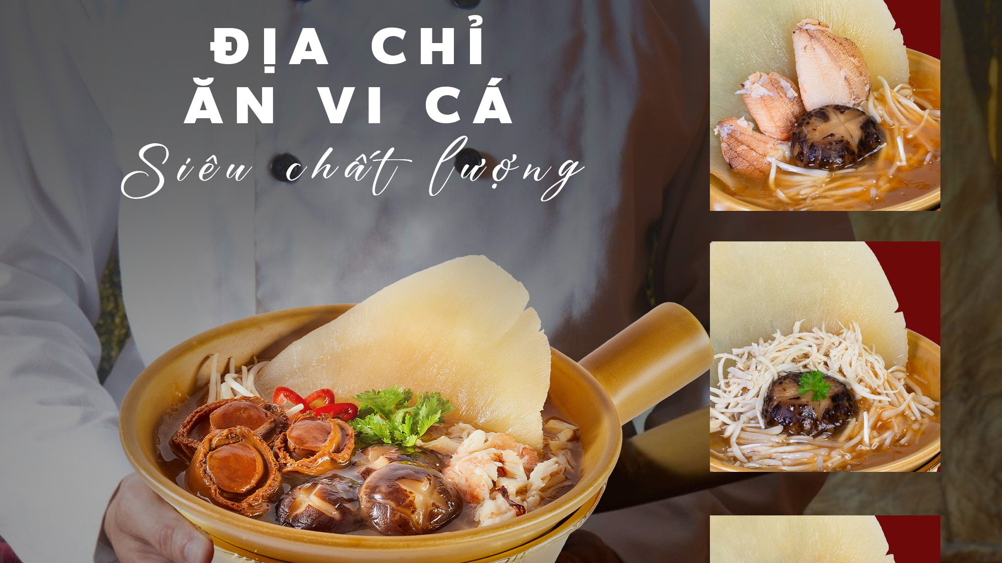 Địa chỉ ăn vi cá siêu chất lượng ở Sài Gòn