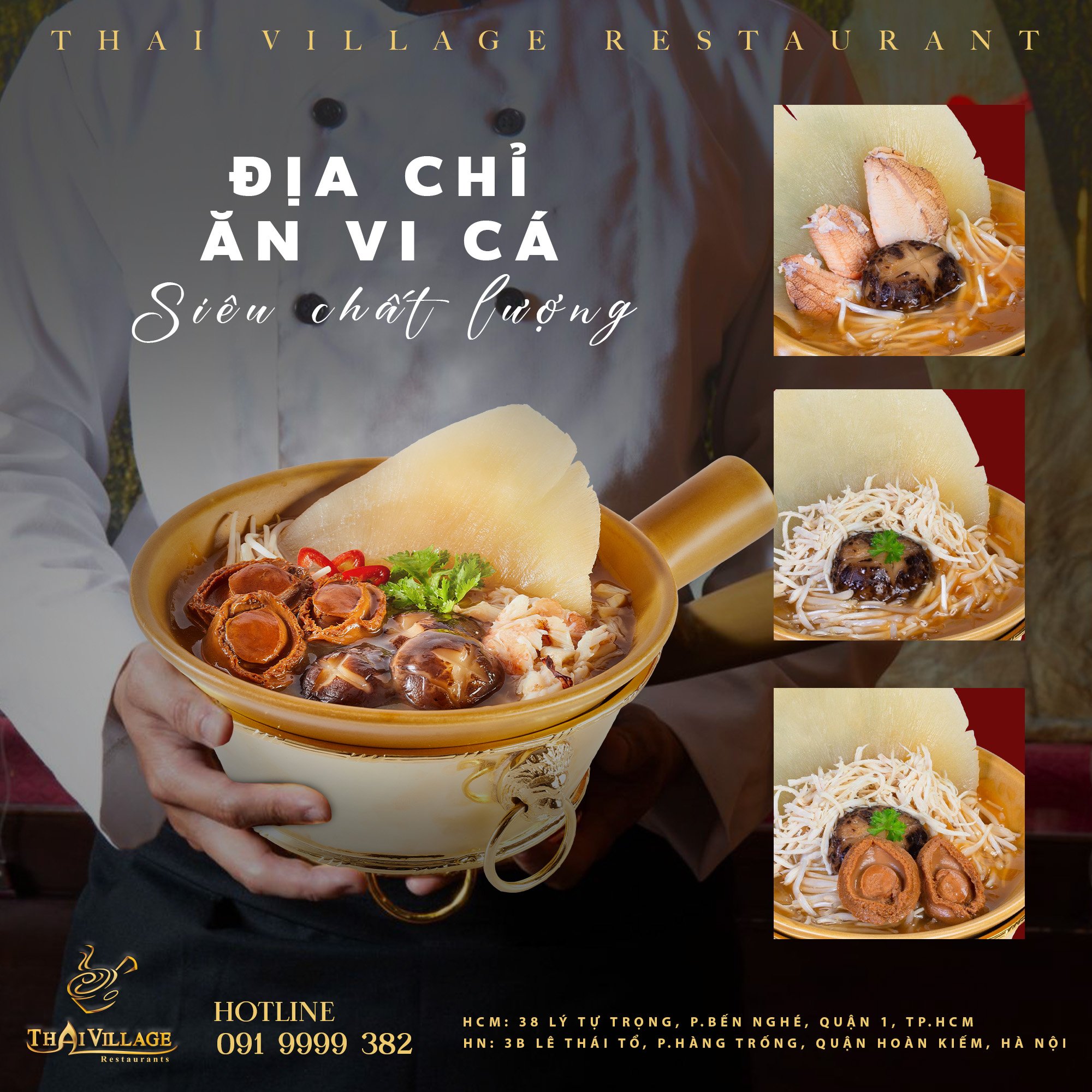 Thai Village - địa chỉ cho tín đồ mê vi cá Sài Gòn