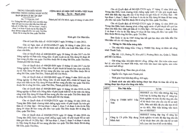 Công ty Thanh Tuấn - Thế lực xây lắp