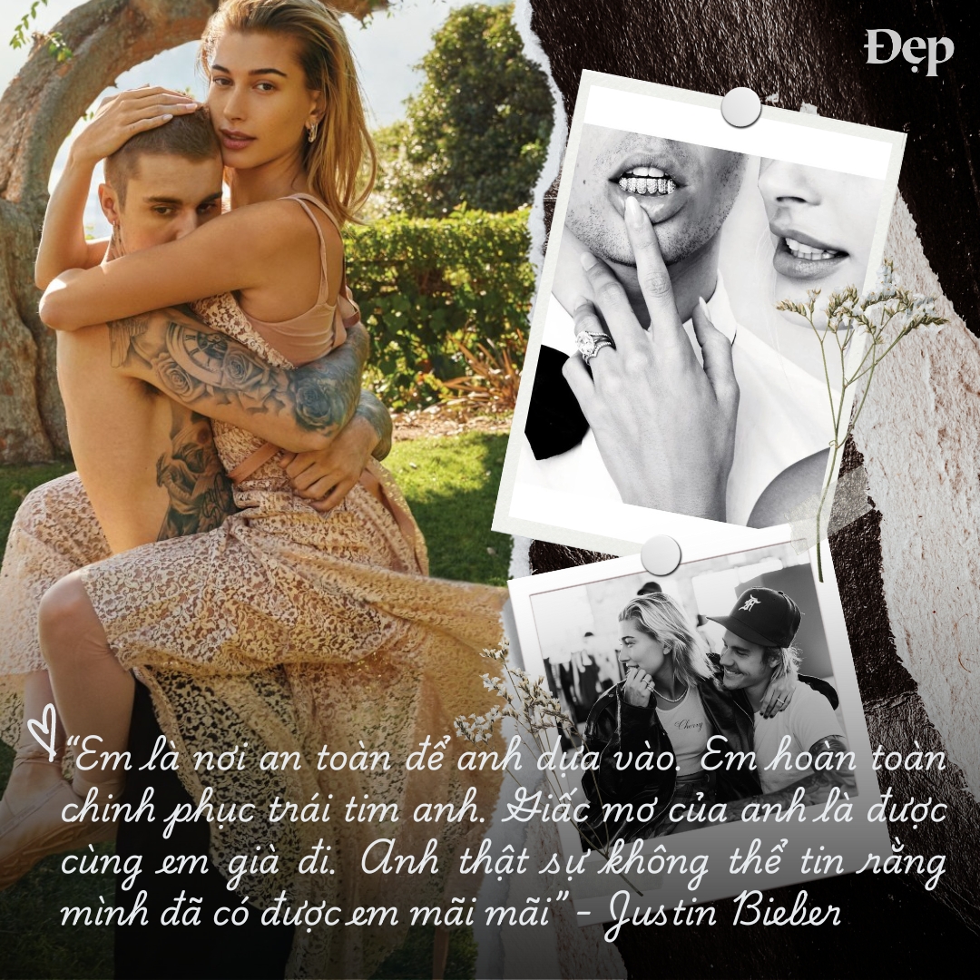 Justin và vợ