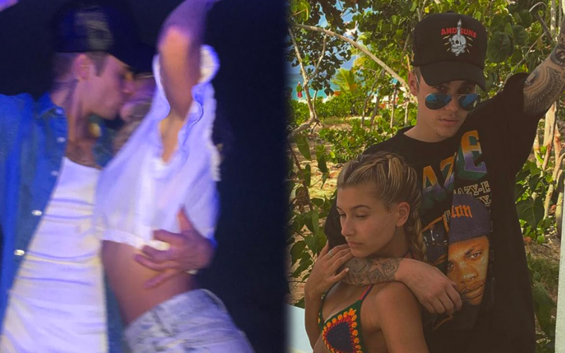 Justin và vợ