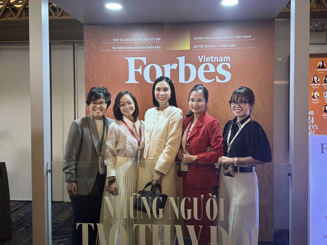 Doanh nhân Lưu Nga làm diễn giả Hội nghị Phụ nữ Forbes Việt Nam 2024