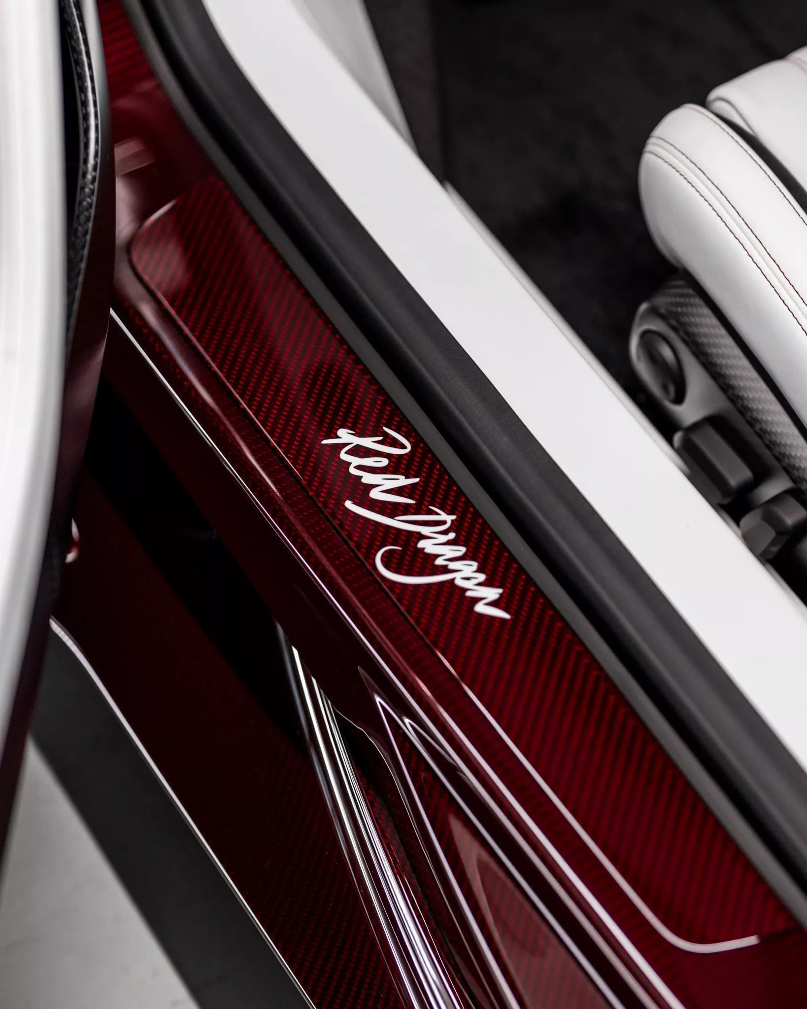 Bugatti Chiron Red Dragon