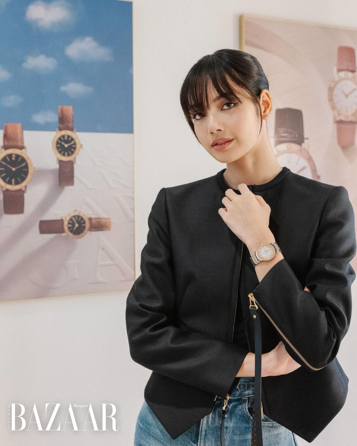 Lisa kết hợp với Bulgari thiết kế đồng hồ phiên bản giới hạn
