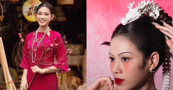 Hoa hậu Đỗ Thị Hà thử phong cách trang điểm lông mày siêu mảnh, trông ra sao?