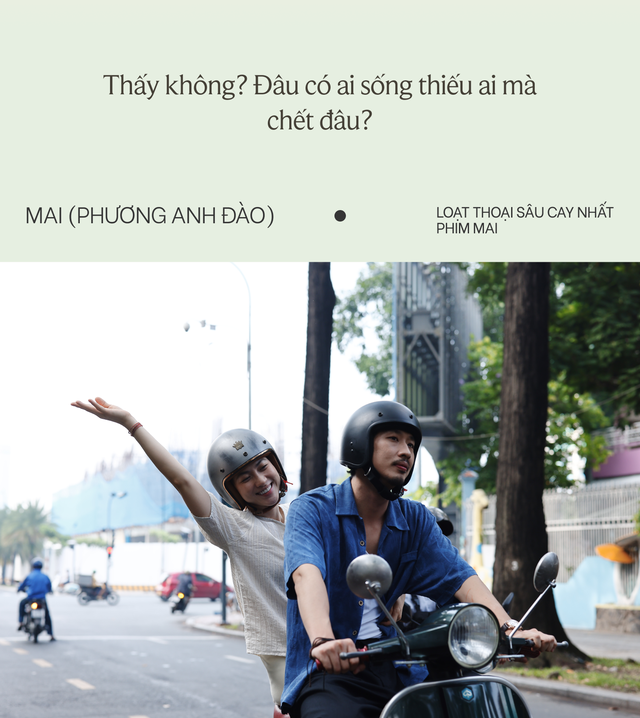 Loạt câu thoại "suy" cực độ trong phim Mai của Trấn Thành
