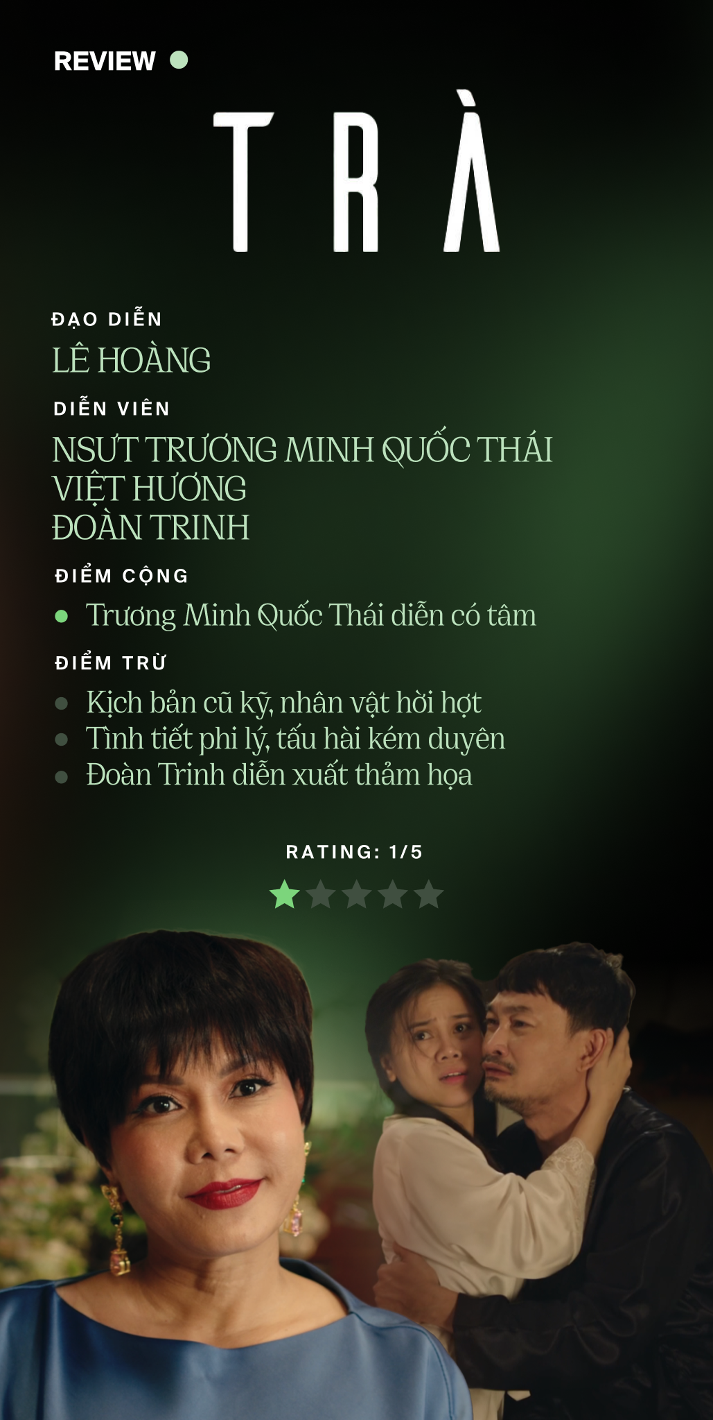 Review phim Trà năm 2024 rồi mà vẫn còn những thảm họa 18+ như thế này