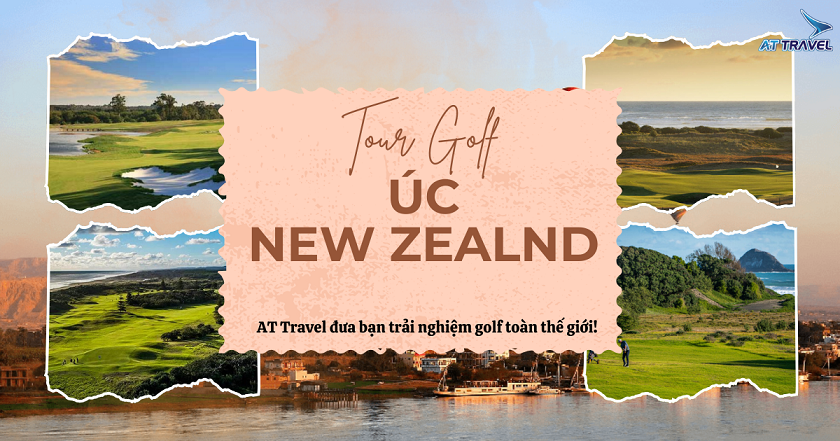Đắm mình trong golf cùng sắc thu ở Úc và New Zealand