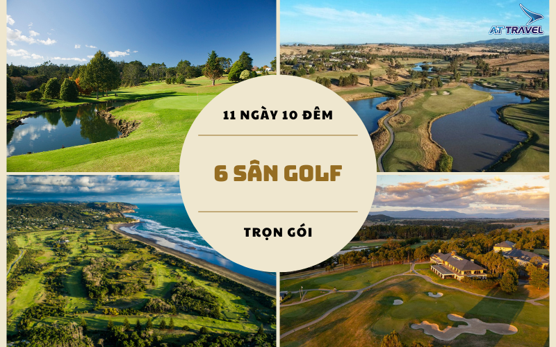 Đắm mình trong Tour golf Úc - New Zealand cùng sắc thu
