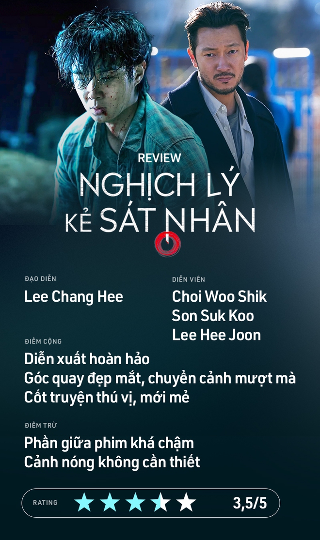 Nghịch Lý Kẻ Sát Nhân nhẹ hành động, nặng tâm lý diễn xuất hoàn hảo
