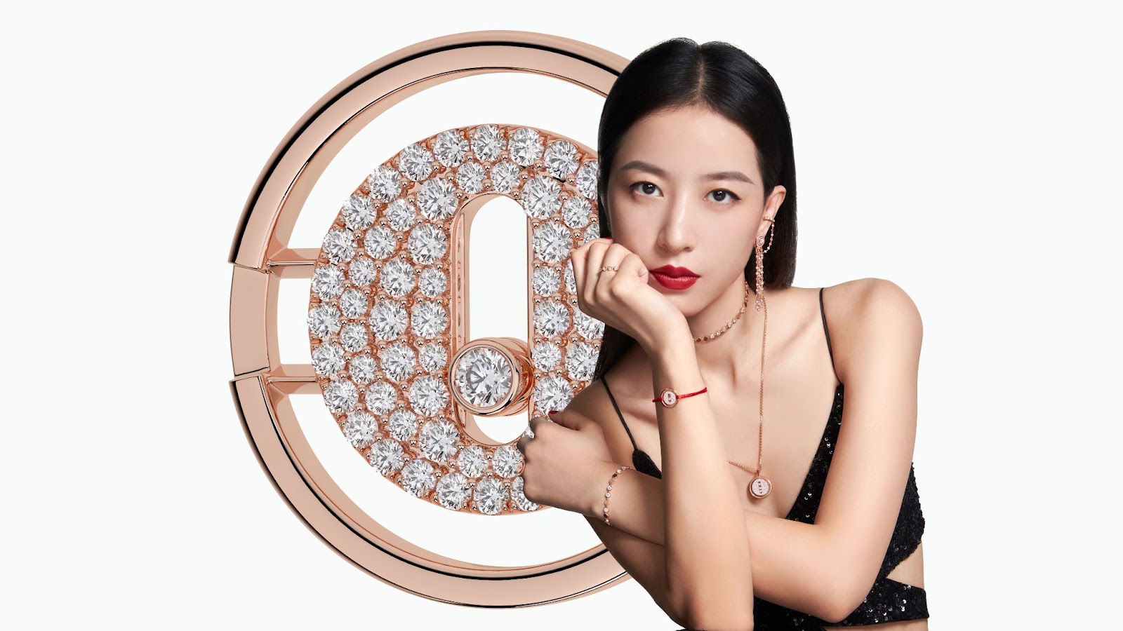 Minh tinh màn bạc Châu Vũ Đồng là đại sứ thương hiệu cho Messika