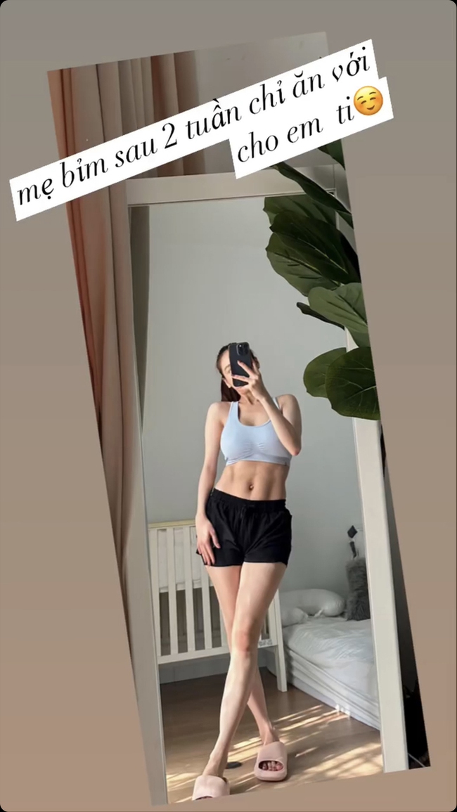 Nhã Phương khoe cơ bụng săn chắc sau Tết