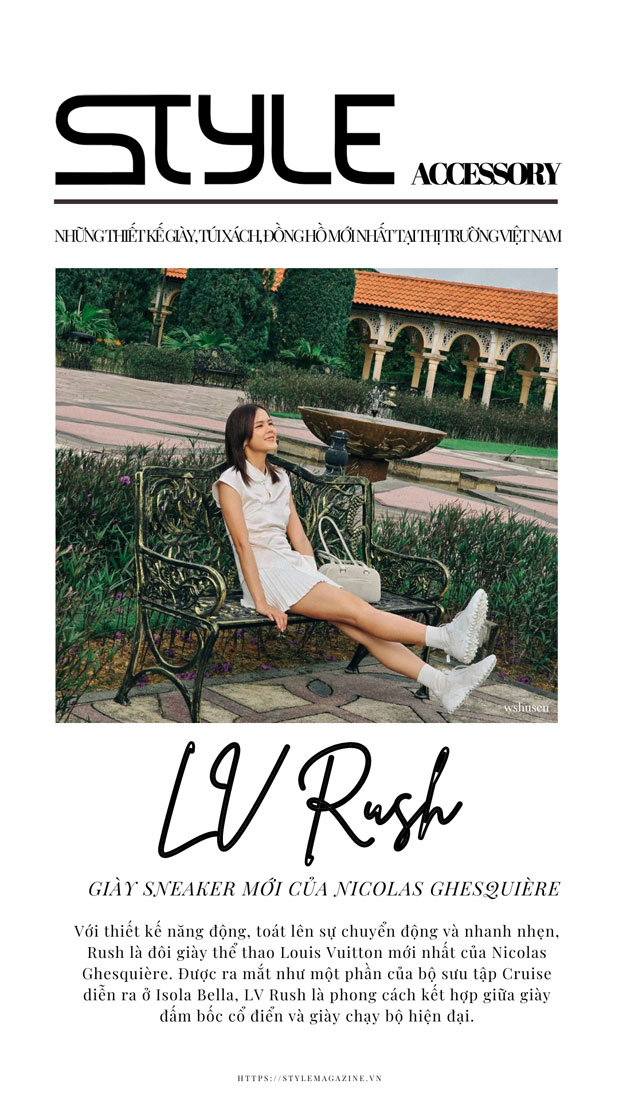 giày thể thao LV Rush