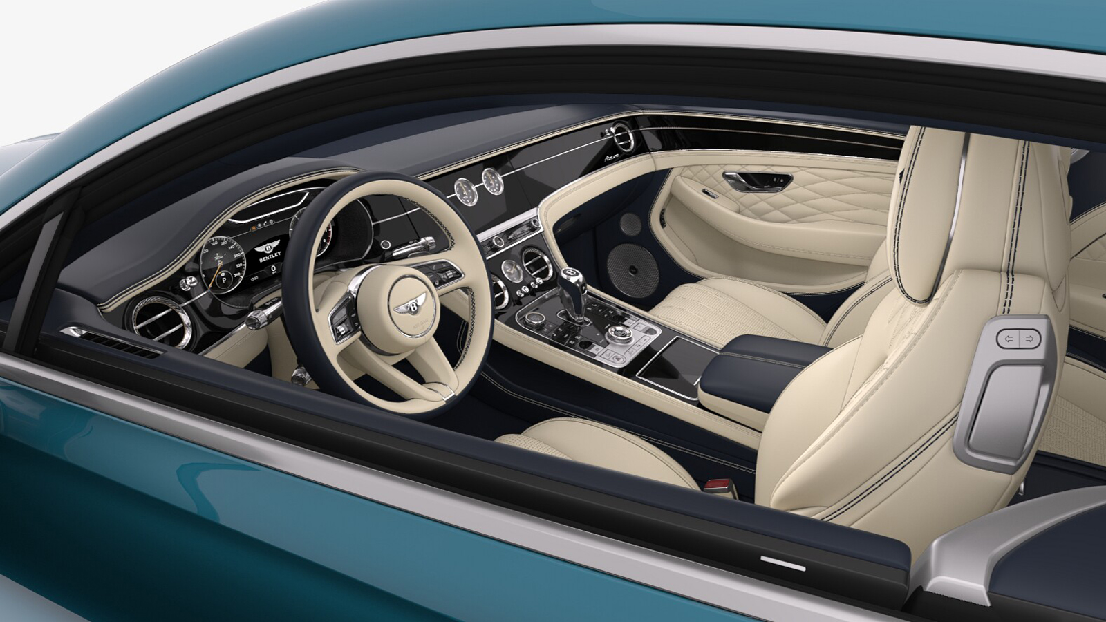 Topaz Blue - sắc xanh ma mị trên chiếc Continental GT Azure V8
