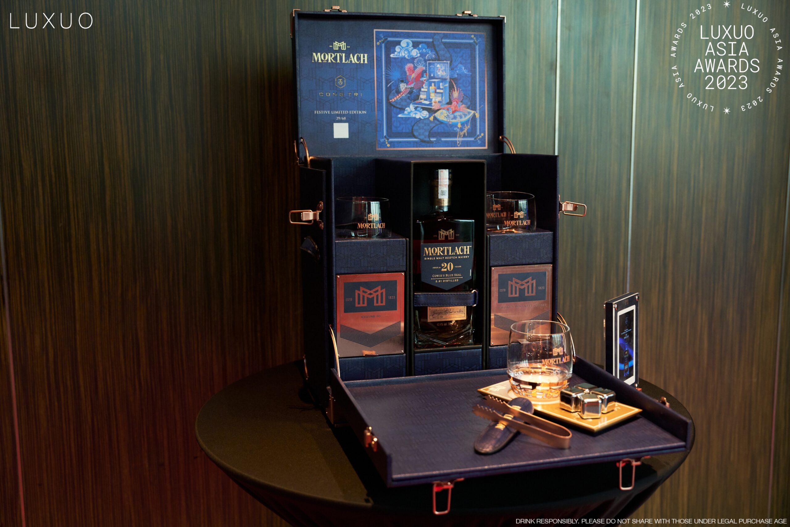 Di sản tinh hoa Single Malt 200 năm được vinh danh tại LUXUO ASIA AWARDS 2023
