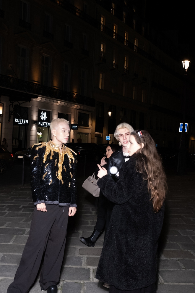 Quỳnh Anh Shyn và Call Me Duy tất bật ở Paris Fashion Week