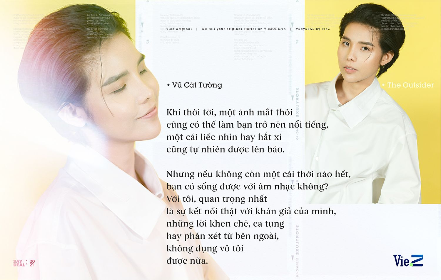 Vũ Cát Tường - The Outsider: Người đứng ngoài cuộc của tất cả mọi thứ