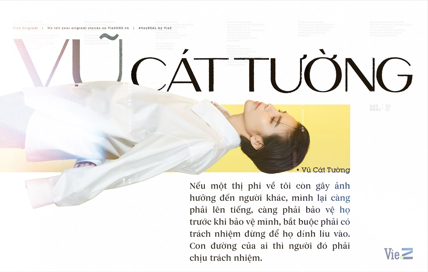 Vũ Cát Tường - The Outsider: Người đứng ngoài cuộc của tất cả mọi thứ