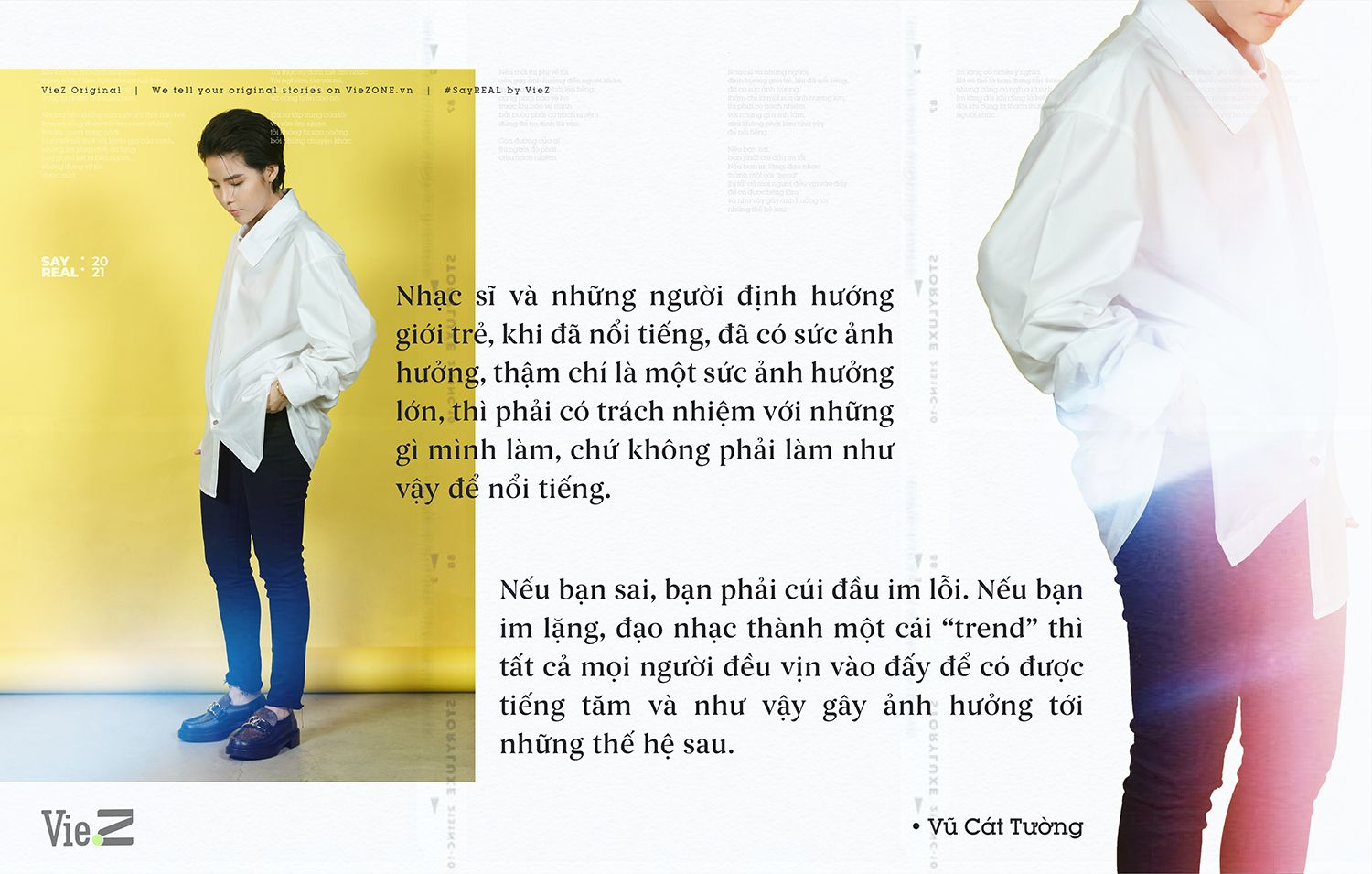 Vũ Cát Tường - The Outsider: Người đứng ngoài cuộc của tất cả mọi thứ