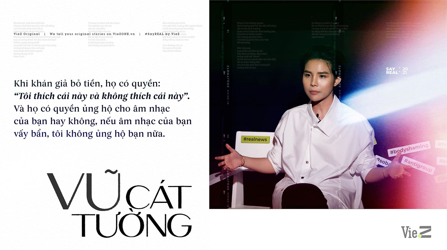 Vũ Cát Tường - The Outsider: Người đứng ngoài cuộc của tất cả mọi thứ
