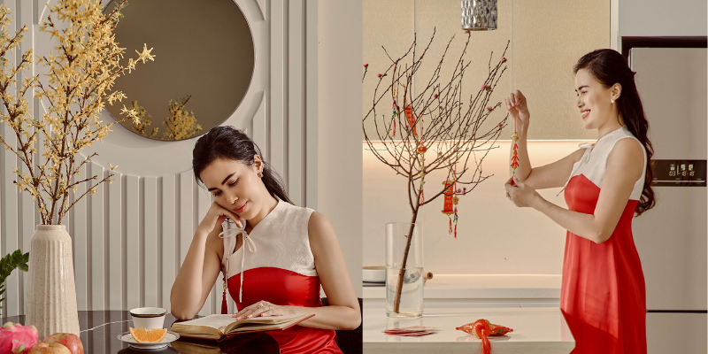 Gợi ý trang trí nhà xinh đón tết tròn đầy
