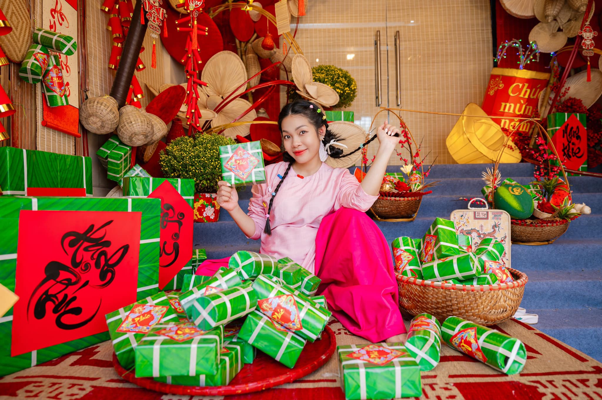 Một gia đình Bắc Giang chi 700 triệu biến sảnh nhà thành chợ Xuân