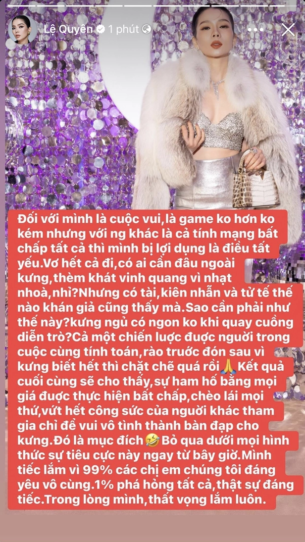 Toàn cảnh drama "Chị đẹp": Lệ Quyên đạp gió, MLee rẽ sóng!